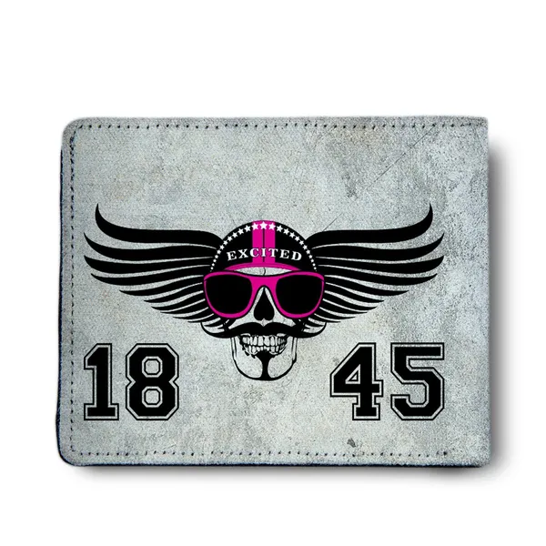 Biker_Nypd_Printed_Pu_Leather_Wallet_For_Men'S