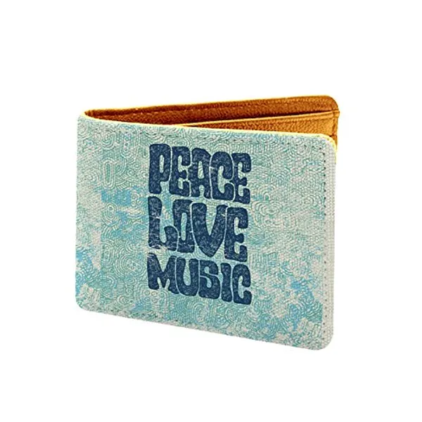 Men'S_Wallet_Peace_Love_Music_Printed_Pu_Leather_Wallet_For_Men'S/Boy'S_Peace_Love_Music