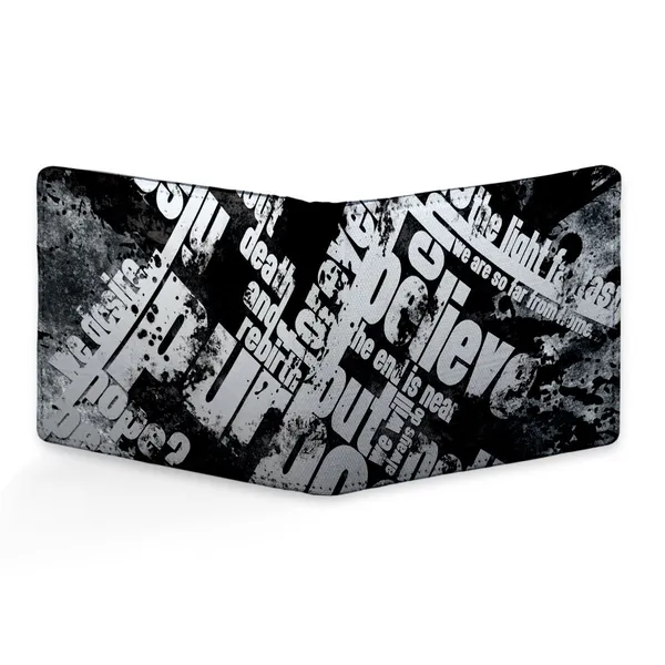 Men'S_Wallet_Peace_Love_Music_Printed_Pu_Leather_Wallet_For_Men'S/Boy'S_Believe_Motivation