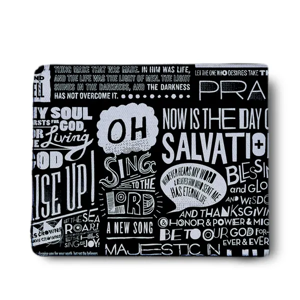 Men'S_Wallet_Peace_Love_Music_Printed_Pu_Leather_Wallet_For_Men'S/Boy'S_Typography_Doodle