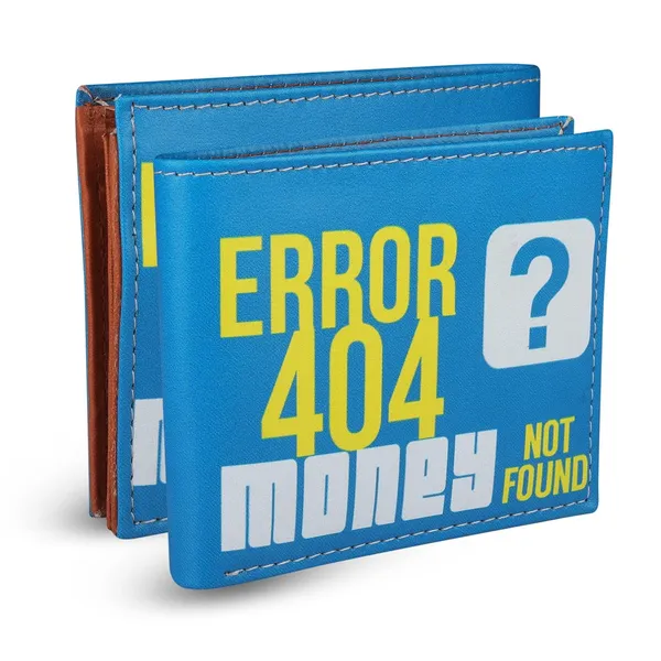 Men'S_Pu_Leather_Money_Not_Found_Printed_Wallet