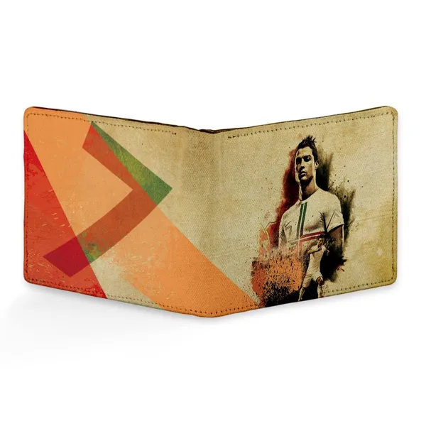 Beige_Printed_Pu_Leather_Wallet_For_Men'S/Boy'S