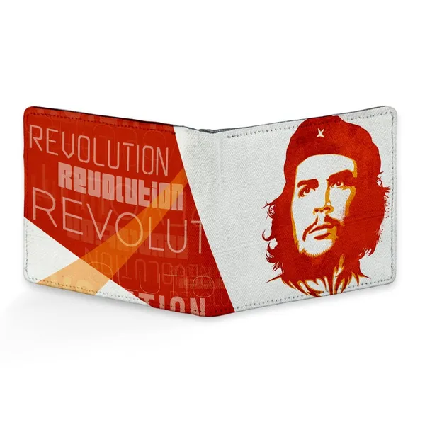 The_Che_Guevara_Printed_Pu_Leather_Wallet_For_Men'S/Boy'S_Revolution