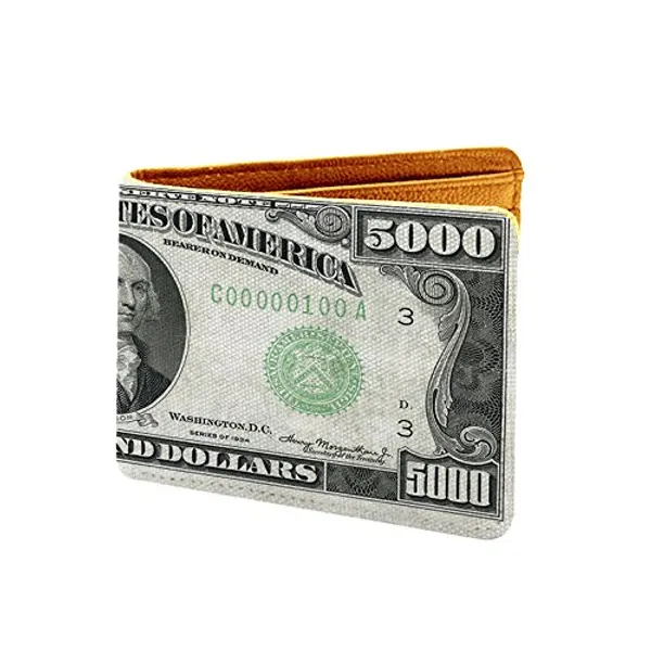 Dollar_Artwork_Printed_Pu_Leather_Wallet_For_Men'S