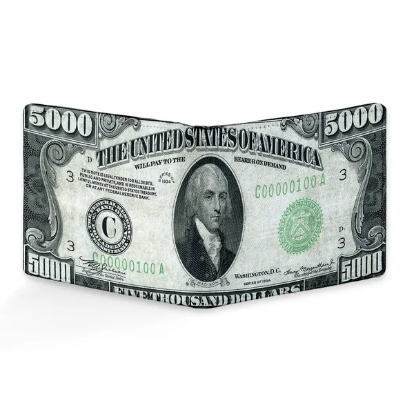Dollar_Artwork_Printed_Pu_Leather_Wallet_For_Men'S