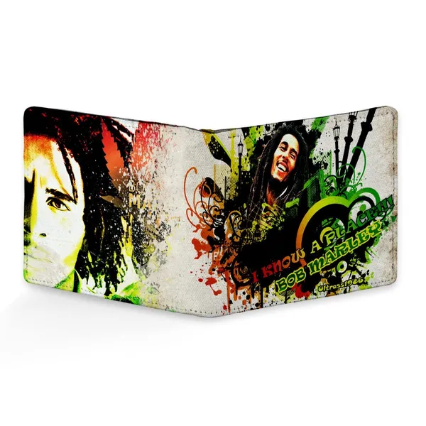 I_Know_A_Place_Printed_Pu_Leather_Wallet_For_Men'S