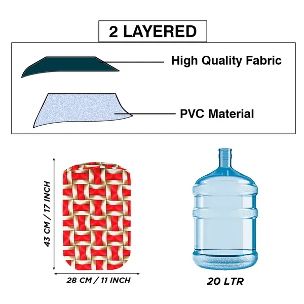 Water_Dispenser_Bottle_Cover_For_20_Ltr._Pack_of_2_Pcs._(Material-Polyester,_Color-Red,_Size-17x11_Inch)