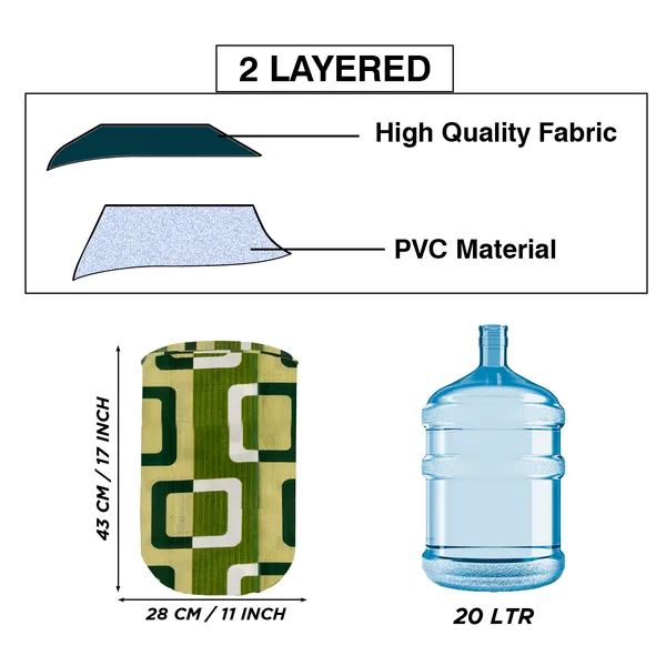 Water_Dispenser_Bottle_Cover_For_20_Ltr._Pack_of_2_Pcs._(Material-Polyester,_Color-Green,_Size-17x11_Inch)