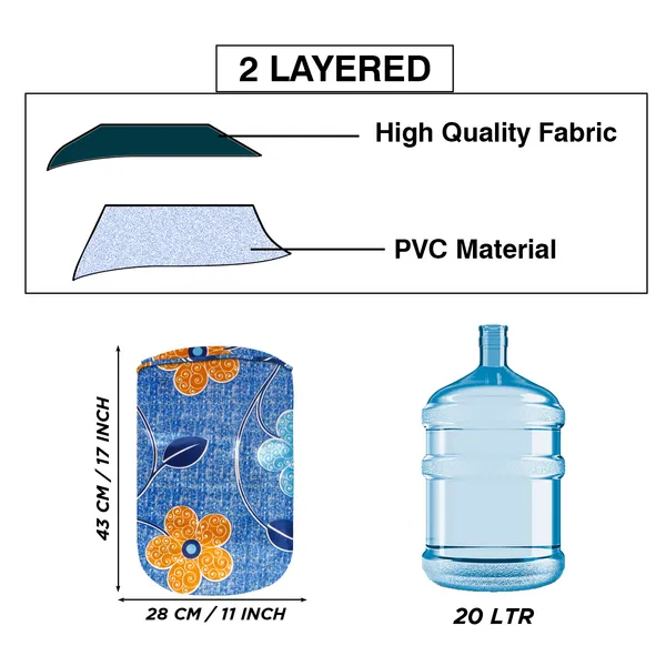 6_Pcs_Of_Cover_Appliances_Cover_Combo_Set_of_(1_Pc._Fridge_Top_Cover_+_1_Pc._Fridge_Handle_Cover_+_1_Pc._Microwave_Oven_Cover_+_6_Pcs._Fridge_Mat_+_1_Pc._Wall_Hanging_Storage_Organizer)