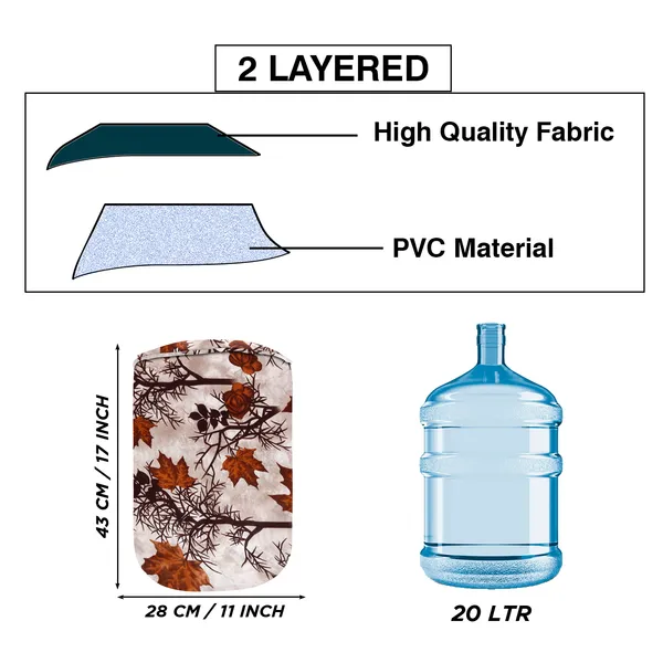 Water_Dispenser_Bottle_Cover_For_20_Ltr._Pack_of_2_Pcs._(Material-Polyester,_Color-Brown,_Size-17x11_Inch)