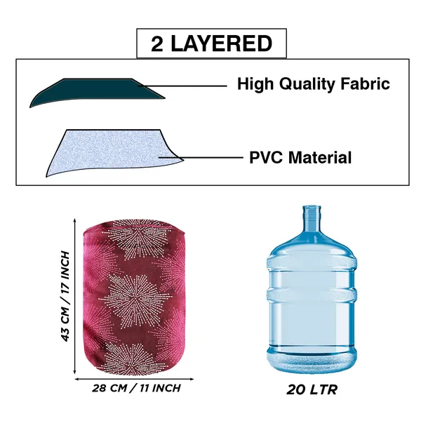 6_Pcs_Of_Cover_Appliance_Cover_Combo_Set_of_(1_Pc._Fridge_Top_Cover_+_1_Pc._Fridge_Handle_Cover_+_6_Pcs._Fridge_Mat)