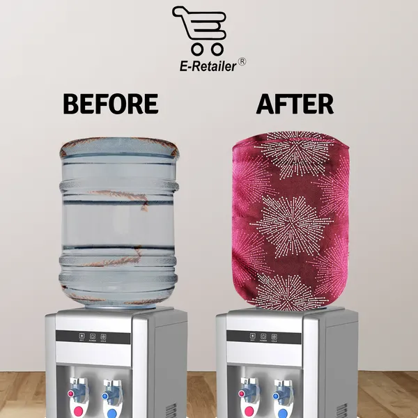 6_Pcs_Of_Cover_Appliance_Cover_Combo_Set_of_(1_Pc._Fridge_Top_Cover_+_1_Pc._Fridge_Handle_Cover_+_6_Pcs._Fridge_Mat)