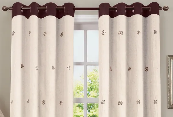Pack_of_2_Cotton_Brown_Vally_of_flowers_Collection_Curtain_Set_for_Window_and_Door