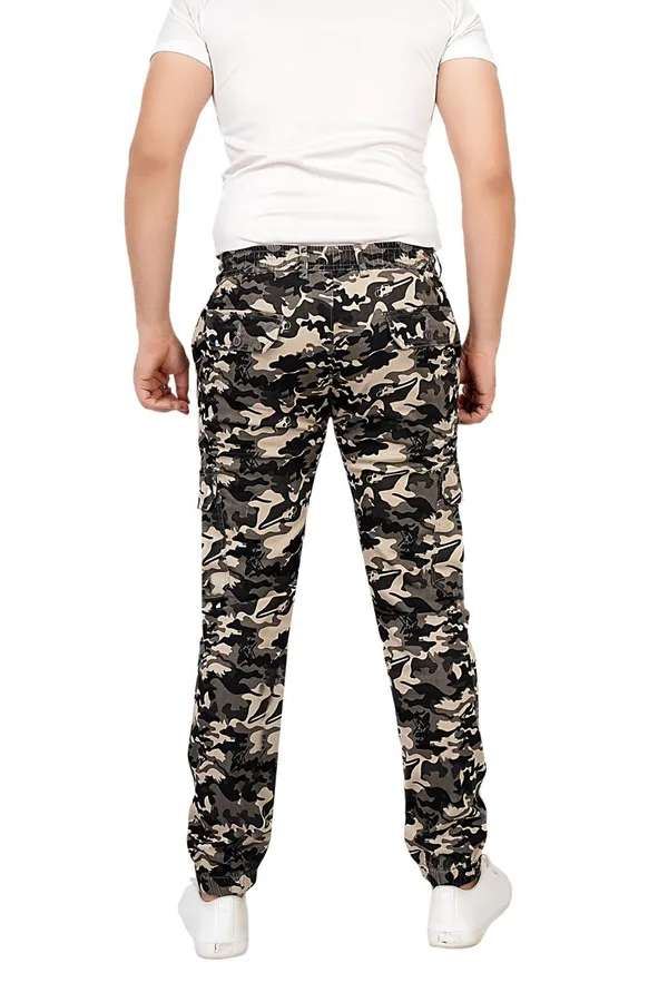 Beige_Camo_Printed_7_Pocket_Cargo_Joggers_For_Men