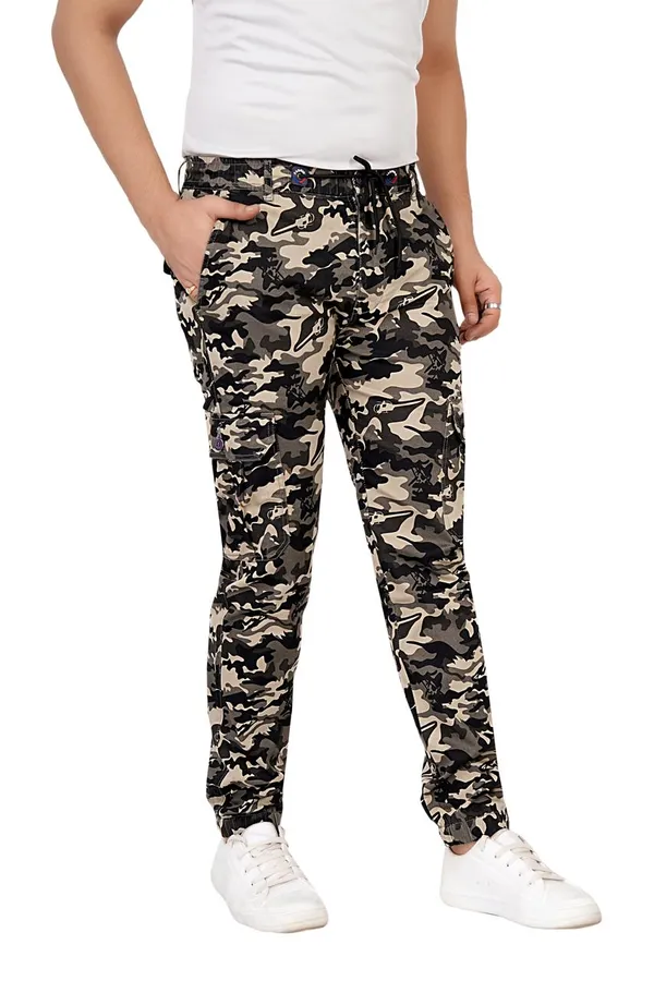 Beige_Camo_Printed_7_Pocket_Cargo_Joggers_For_Men