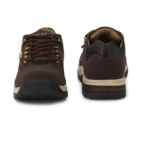 Brown_Leatherette_And_Airmix_Lace_Ups_Boots_For_Men