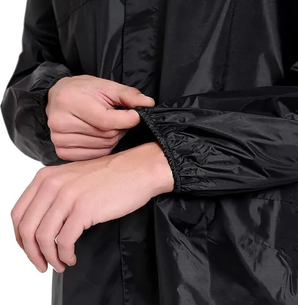 Polyester_Solid_Raincoat_For_Men_|_Black
