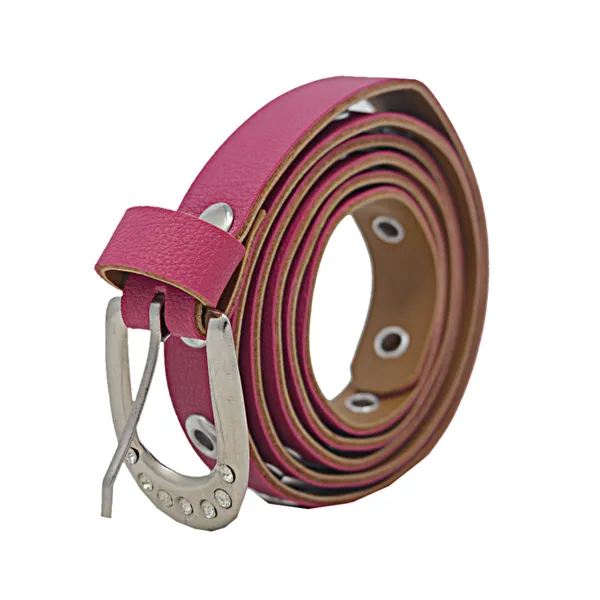 Exotique_Pink_Casual_Faux_Leather_Belt_For_Women_(BW0018PK)