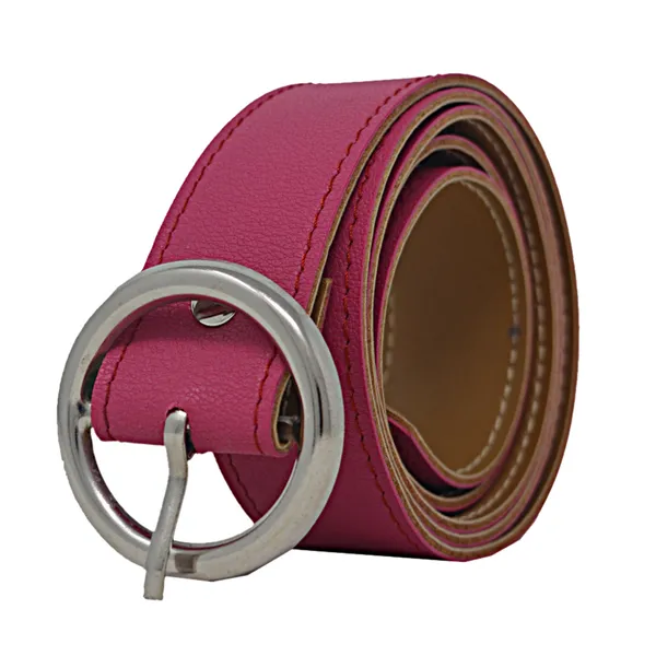 Exotique_Pink_Casual_Faux_Leather_Belt_For_Women_(BW0030PK)