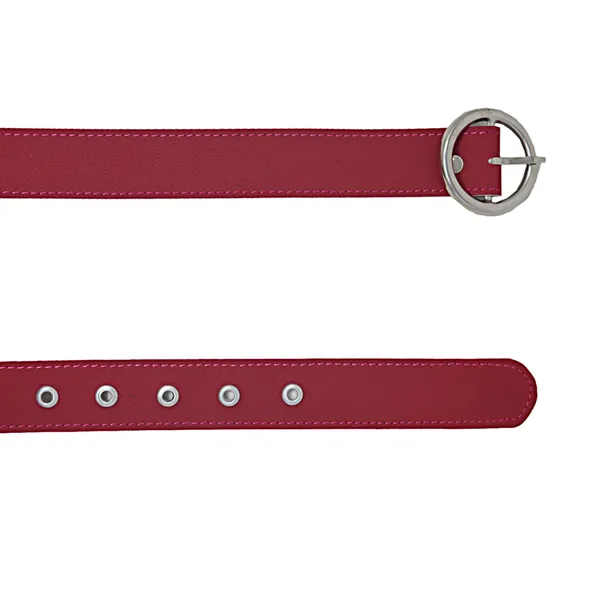 Exotique_Red_Casual_Faux_Leather_Belt_For_Women_(BW0030RD)
