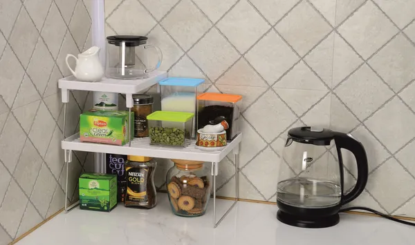 Counter_Organiser_Shelf_Folding_Rack_Combo