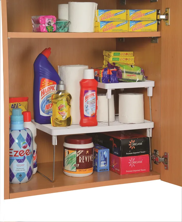 Counter_Organiser_Shelf_Folding_Rack_Combo