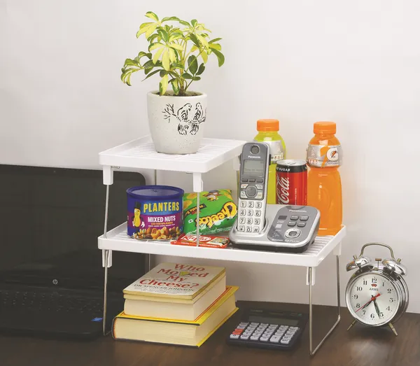 Counter_Organiser_Shelf_Folding_Rack_Combo