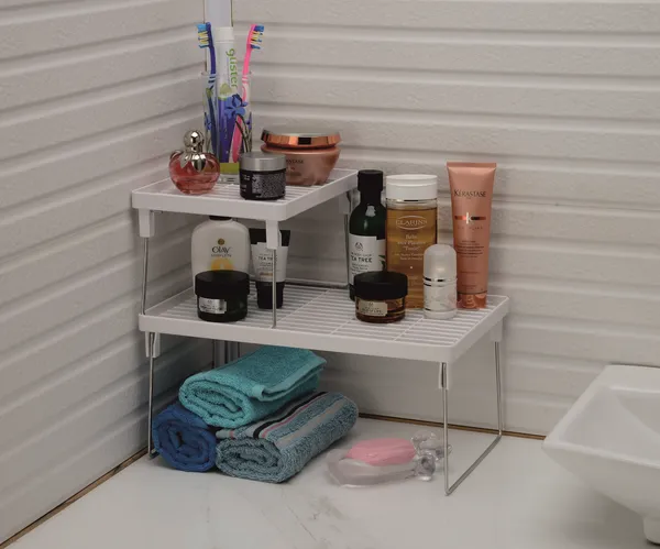 Counter_Organiser_Shelf_Folding_Rack_Combo