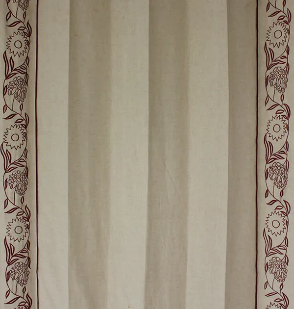 Pack_of_2_Cotton_Beige_Maroon_blossom_bale_Collection_Curtain_Set_for_Window_and_Door