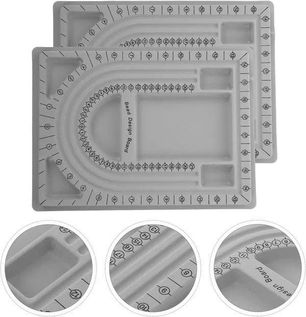White_Glass_Premium_Bead_Board_Organizer_For_Jewellery_Making