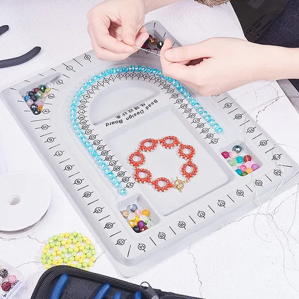 White_Glass_Premium_Bead_Board_Organizer_For_Jewellery_Making