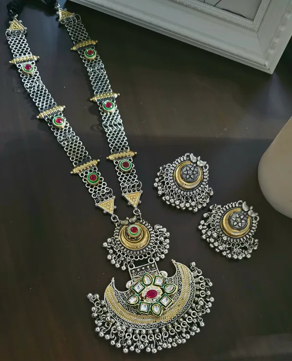 German silver necklace online shopping store