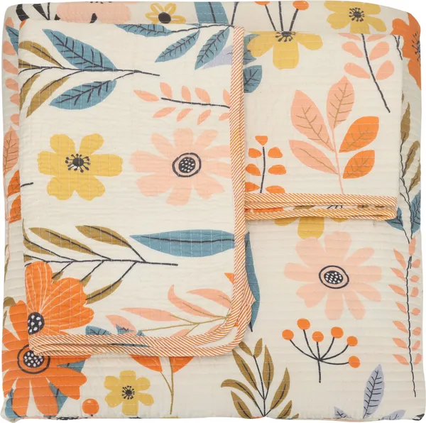 Cream_Super_Soft_Microfiber_Quilted_Bed_Cover