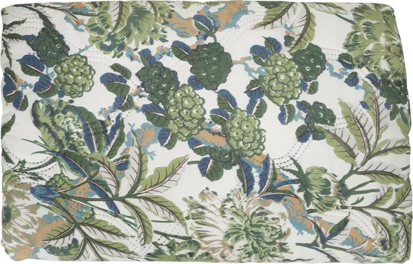 Green_&_White_Super_Soft_Microfiber_Reversible_Quilt_Bed_Cover