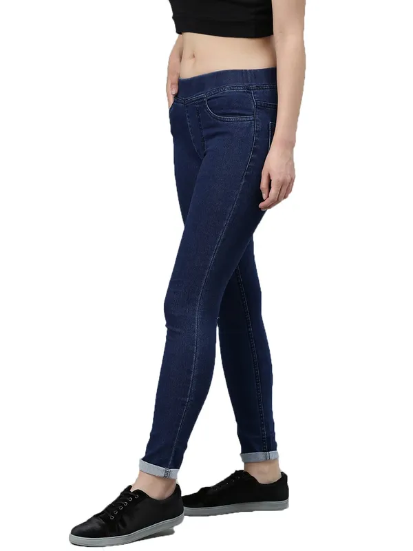 Trendy_Solid_Jeggings_For_Women_|_Dark_Blue