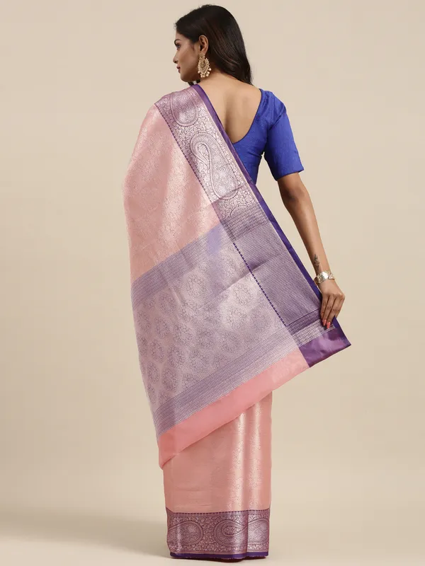 Pink_Kanchi_Silk_Banarasi_Sarees_For_Women