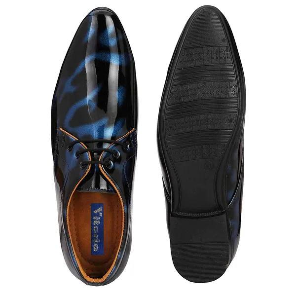 Black_Blue_PU_Premium_Lace-Up_Shoes_With_Free_Sunglasses_For_Men_&_Boys