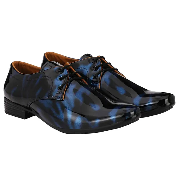 Black_Blue_PU_Premium_Lace-Up_Shoes_With_Free_Sunglasses_For_Men_&_Boys