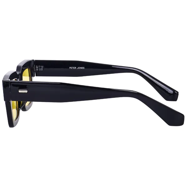 Black_Frame_Yellow_Lenses_Large_Square_UV/UB_Protected_Sunglasses_(3688Y)_-_For_Unisex