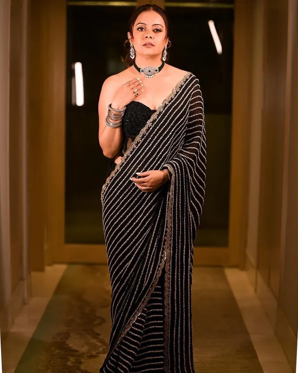 Black_Designer_Georgette_Saree