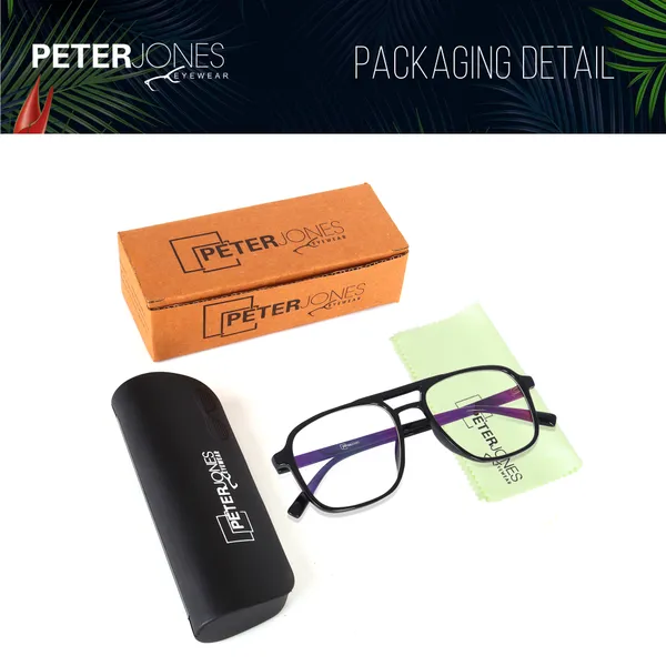 Black_Square_Large_Anti_Glare/UV_Protected_Computer/Gaming_Glasses_(20001B)_-_For_Unisex