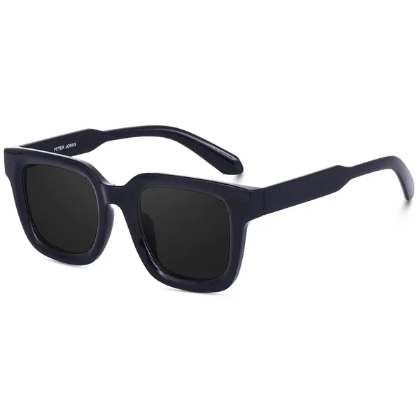 Black_Large_Square_UV/UB_Protected_Sunglasses_(3803B)_-_For_Unisex