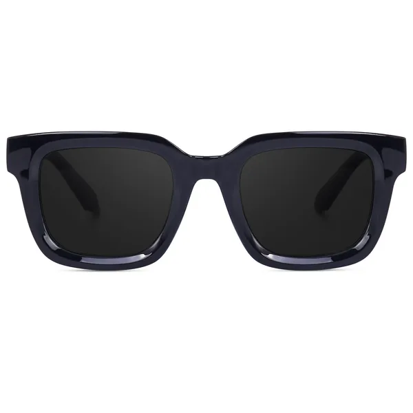 Black_Large_Square_UV/UB_Protected_Sunglasses_(3803B)_-_For_Unisex