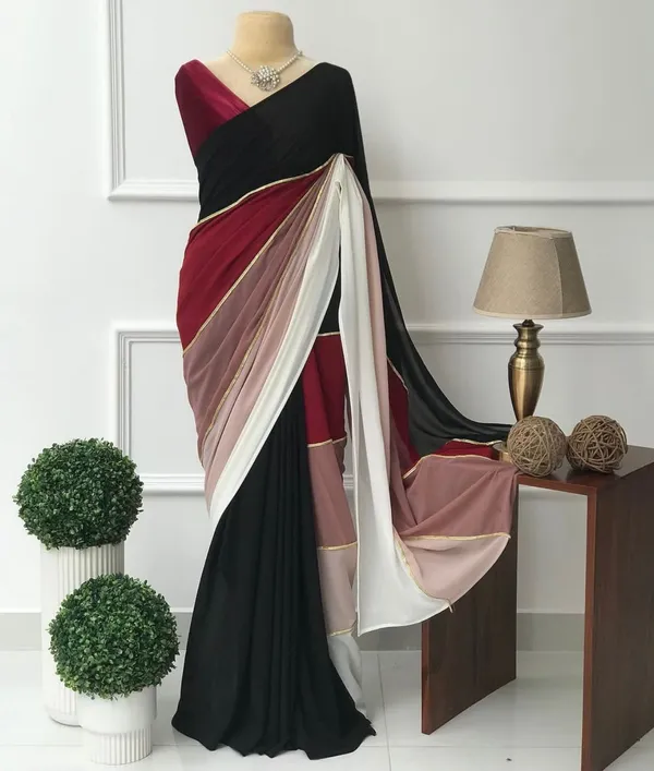 MULTICOLOR_SOFT_SMOOTH_GEORGETTE_SAREE