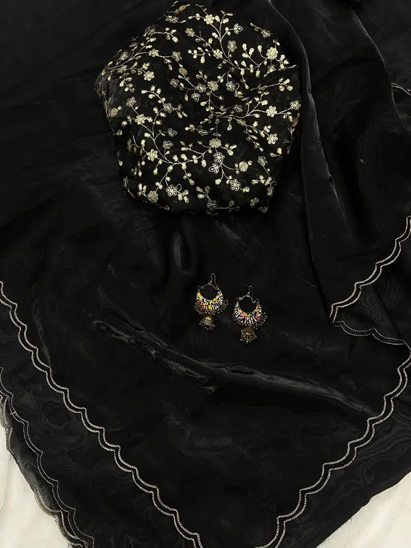 BLACK_SOFT_JIMMY_CHOO_EMBROIDERED_SAREE