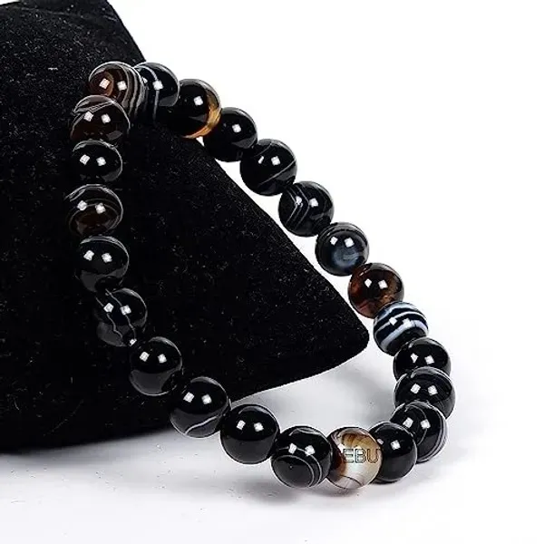Radhika Rudraksha Black Sulemani Hakik Bracelet Price in India Buy Radhika Rudraksha Black Sulemani Hakik Bracelet online at undefined