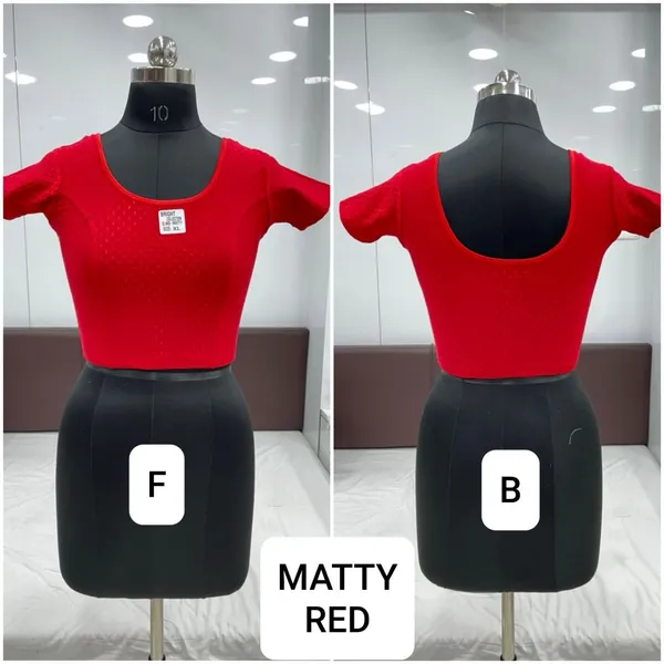 Black_Round_Neck_Lycra_ready_made_stretchable_blouse