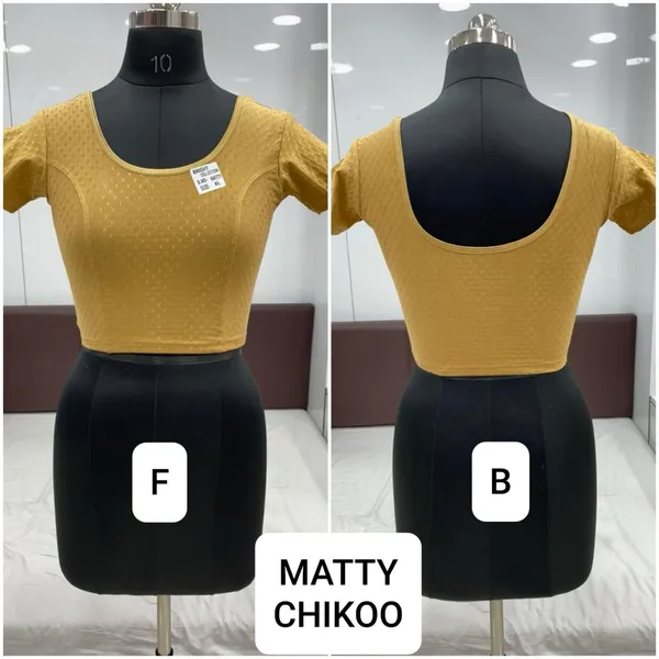 Red_Round_Neck_Lycra_ready_made_stretchable_blouse