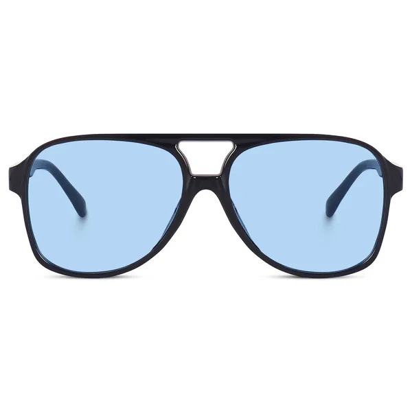 Blue_Lenses_Large_Aviator_UV_Protected_Frame_Sunglasses_(N98061BL)_-_For_Unisex