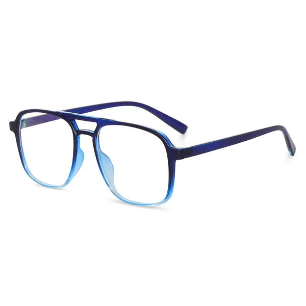 Blue_Square_Large_Anti_Glare/UV_Protected_Computer/Gaming_Glasses_(20001BL)_-_For_Unisex